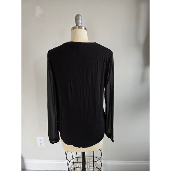 BCBGeneration Sheer Top - Picture 4 of 6